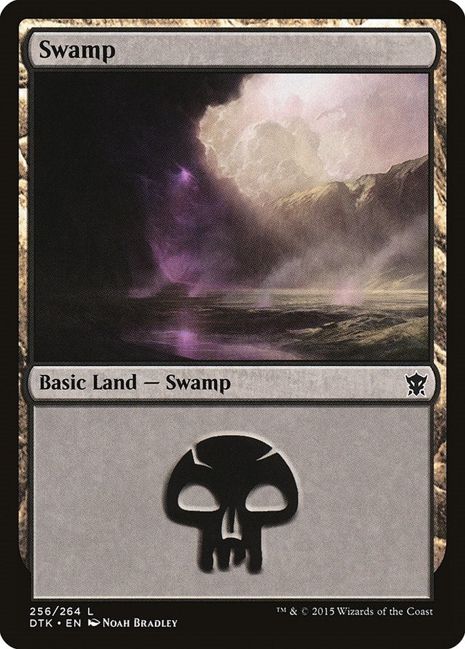 Swamp (256) (256) (Dragons of Tarkir)