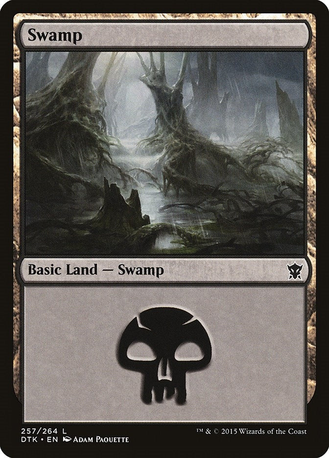 Swamp (257) (257) (Dragons of Tarkir)
