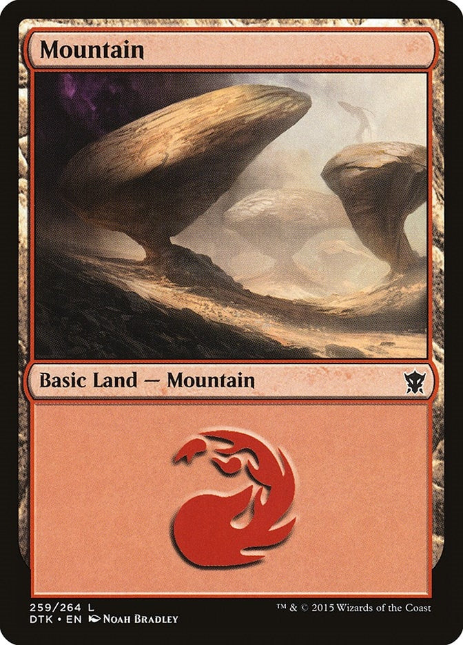 Mountain (259) (259) (Dragons of Tarkir)