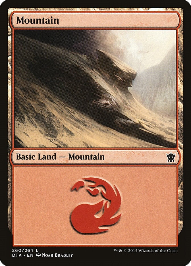 Mountain (260) (260) (Dragons of Tarkir)