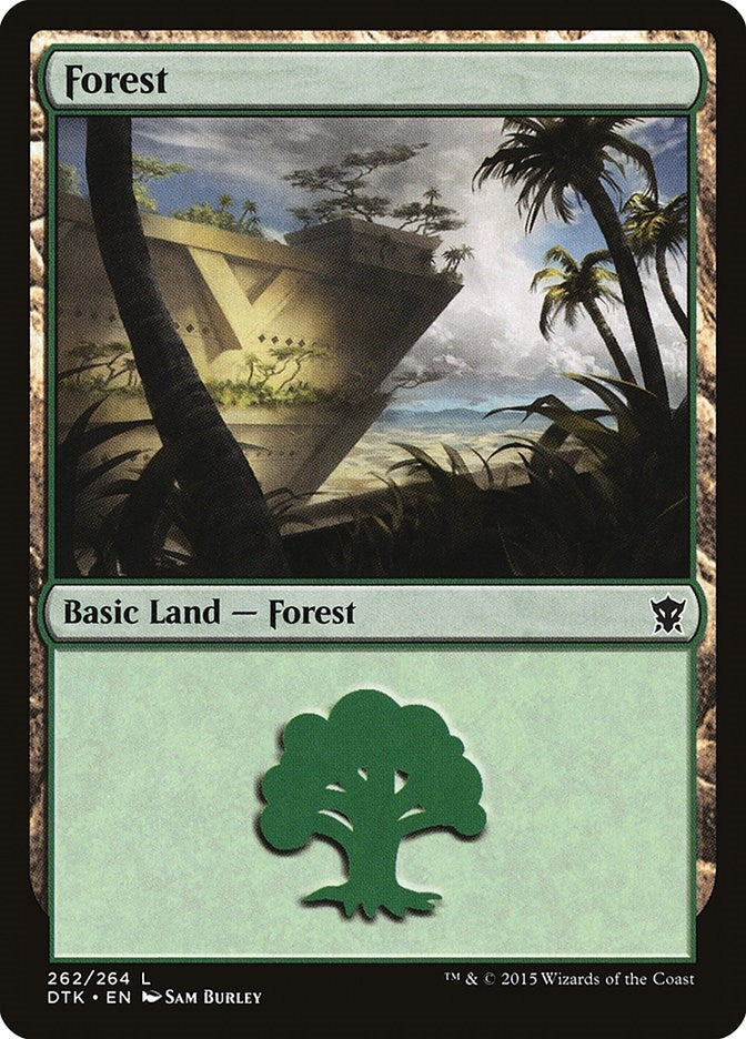 Forest (262) (262) (Dragons of Tarkir)