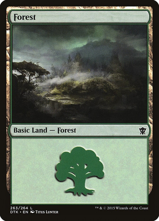 Forest (263) (263) (Dragons of Tarkir)