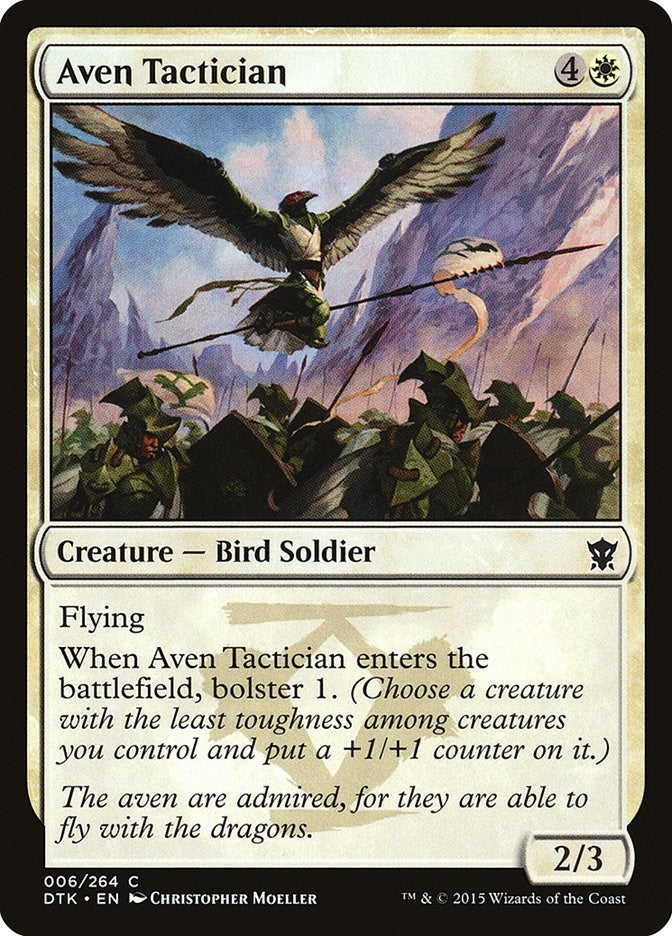 Aven Tactician (6) (Dragons of Tarkir)