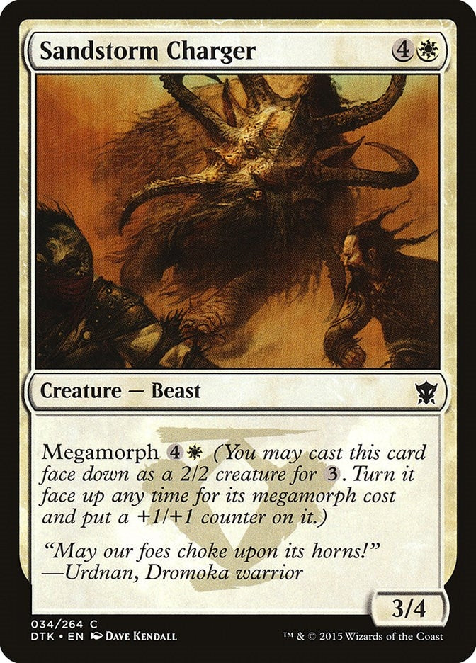 Sandstorm Charger (34) (Dragons of Tarkir)
