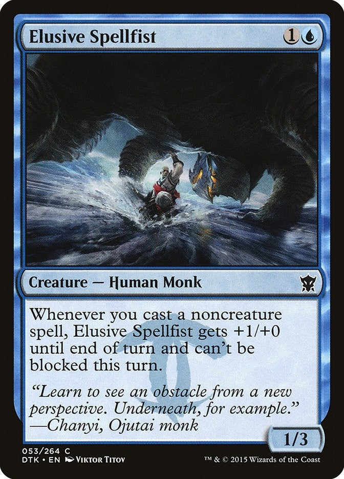 Elusive Spellfist (53) (Dragons of Tarkir)