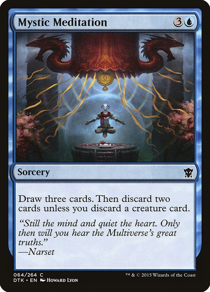 Mystic Meditation (64) (Dragons of Tarkir)