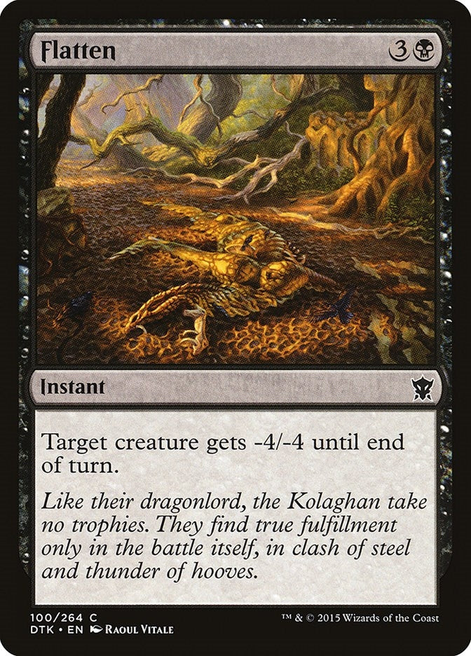 Flatten (100) (Dragons of Tarkir)