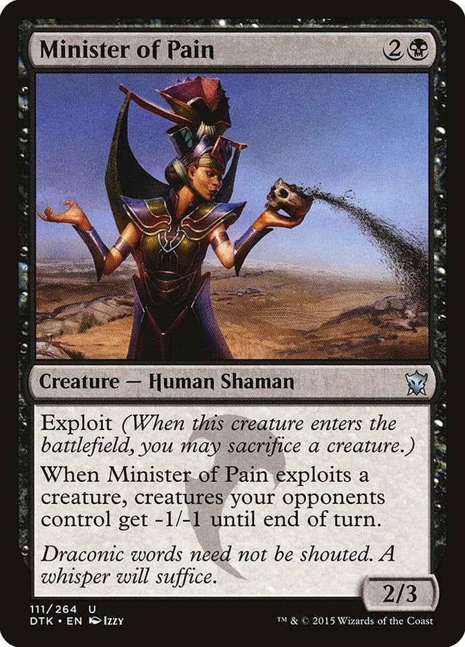 Minister of Pain (111) (Dragons of Tarkir)