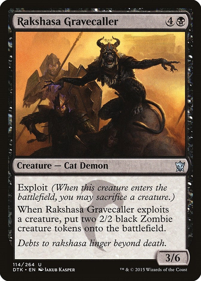 Rakshasa Gravecaller (114) (Dragons of Tarkir)