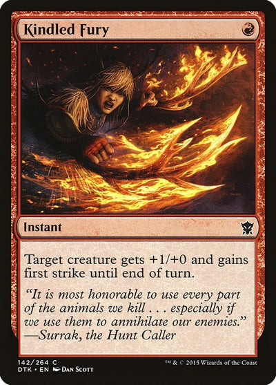 Kindled Fury (142) (Dragons of Tarkir)