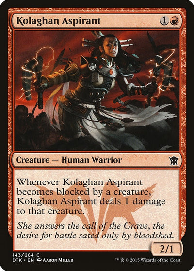 Kolaghan Aspirant (143) (Dragons of Tarkir)