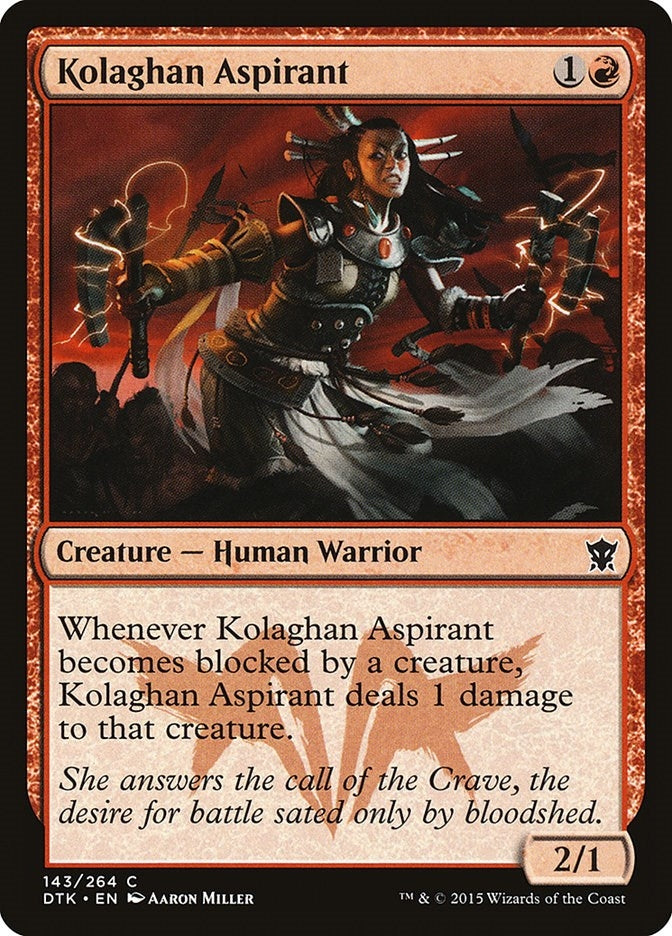 Kolaghan Aspirant (143) (Dragons of Tarkir)