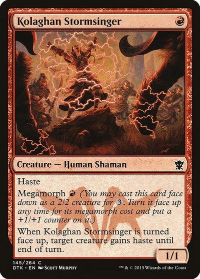 Kolaghan Stormsinger (145) (Dragons of Tarkir)