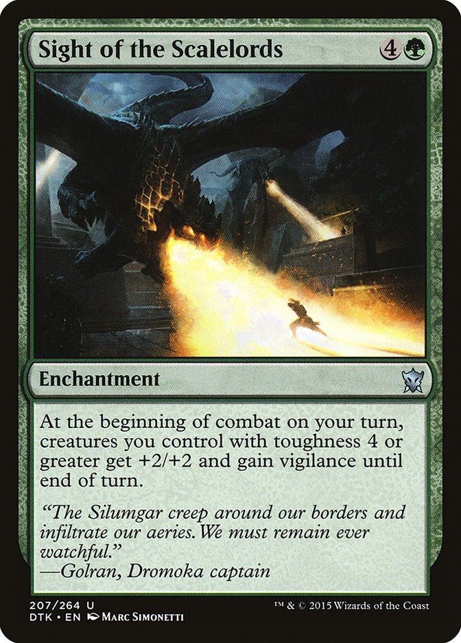 Sight of the Scalelords (207) (Dragons of Tarkir)
