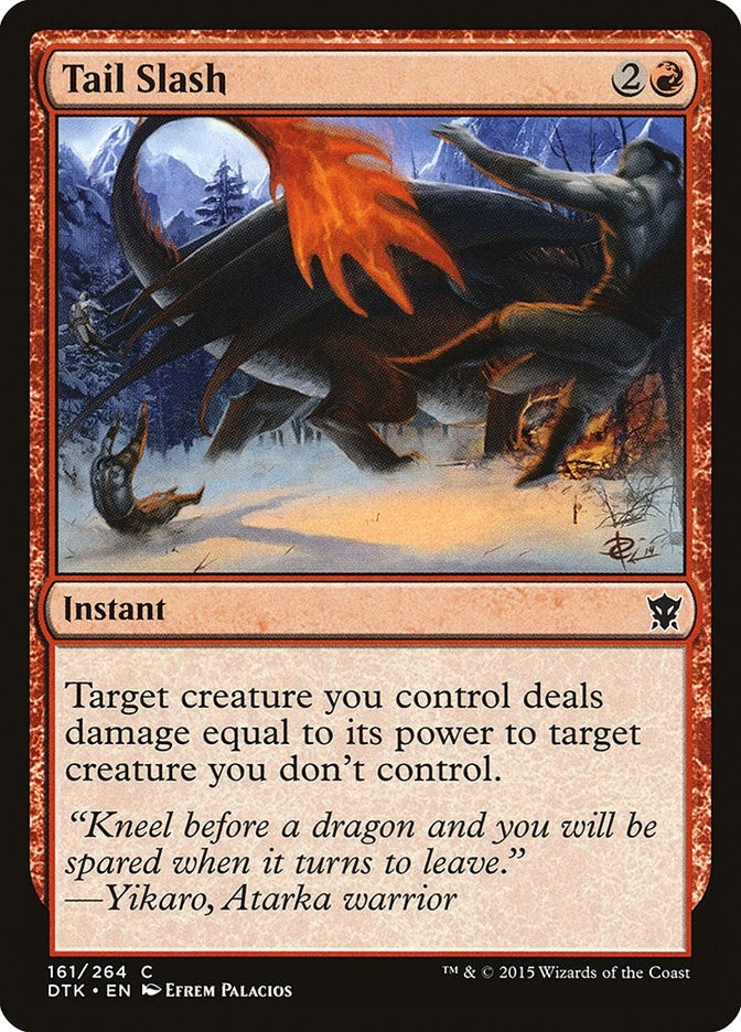 Tail Slash (161) (Dragons of Tarkir)