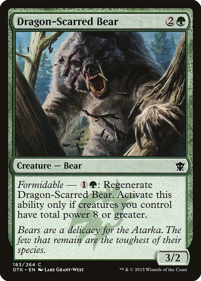 Dragon-Scarred Bear (183) (Dragons of Tarkir)