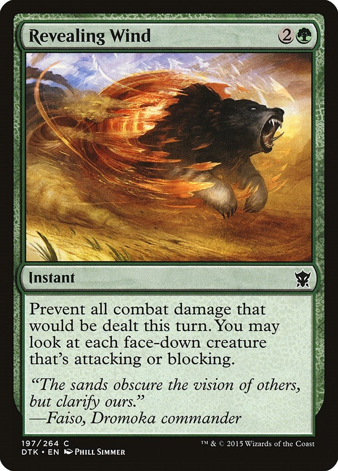 Revealing Wind (197) (Dragons of Tarkir)