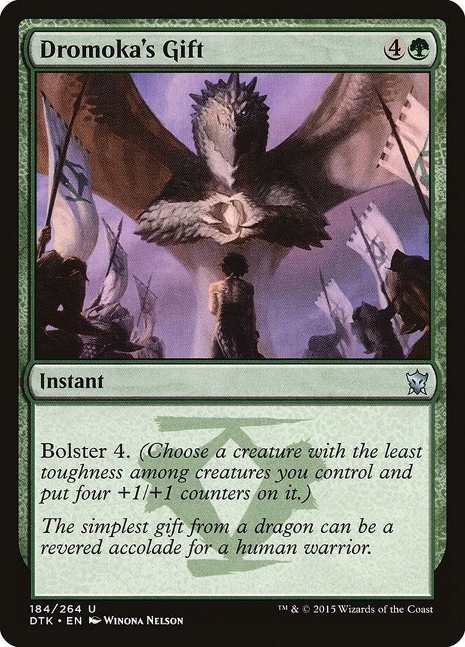 Dromoka's Gift (184) (Dragons of Tarkir)