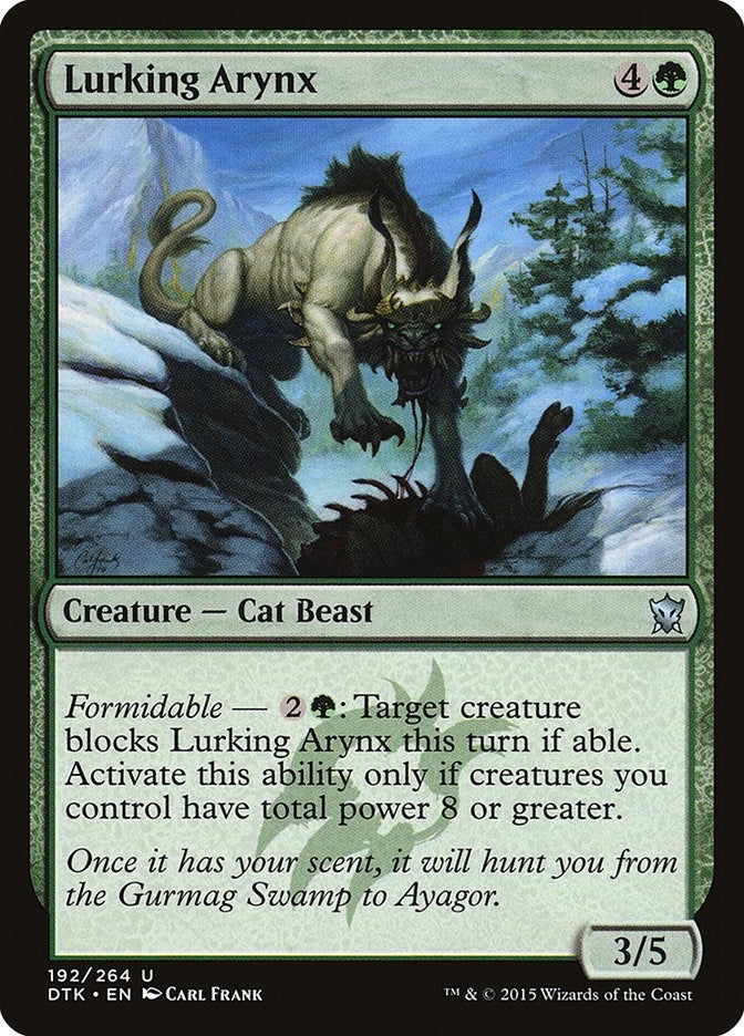 Lurking Arynx (192) (Dragons of Tarkir)