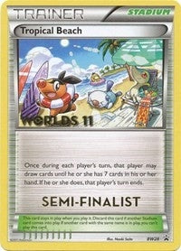 Image for Tropical Beach - BW28 (Worlds 11) [Semi Finalist] (BW28) (Black and White Promos) - Pokemon