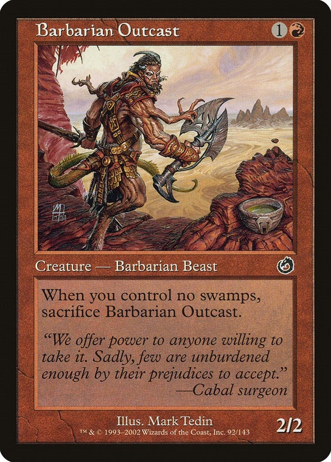 Barbarian Outcast (92) (Torment)