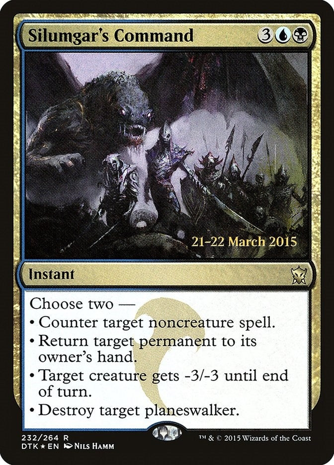 Silumgar's Command (232) (Prerelease Cards)