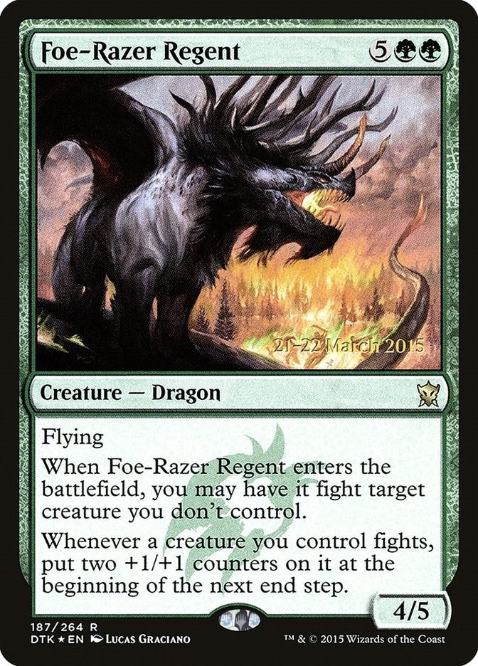 Foe-Razer Regent (187) (Prerelease Cards)