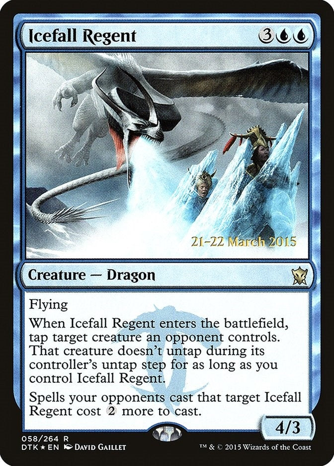 Icefall Regent (58) (Prerelease Cards)