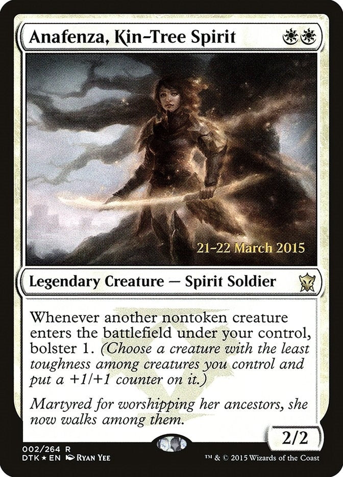 Anafenza, Kin-Tree Spirit (2) (Prerelease Cards)