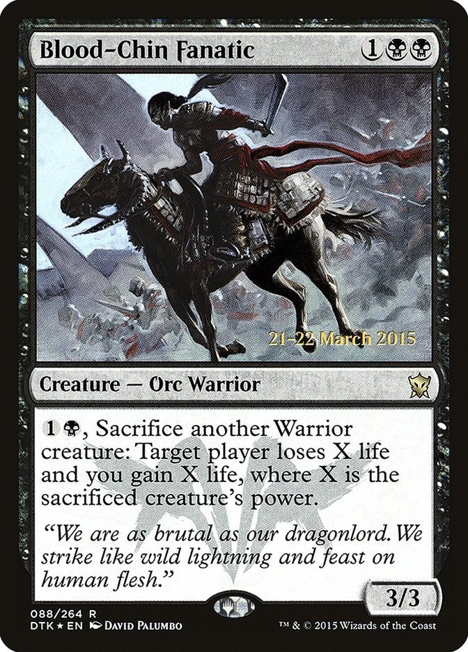Blood-Chin Fanatic (88) (Prerelease Cards)