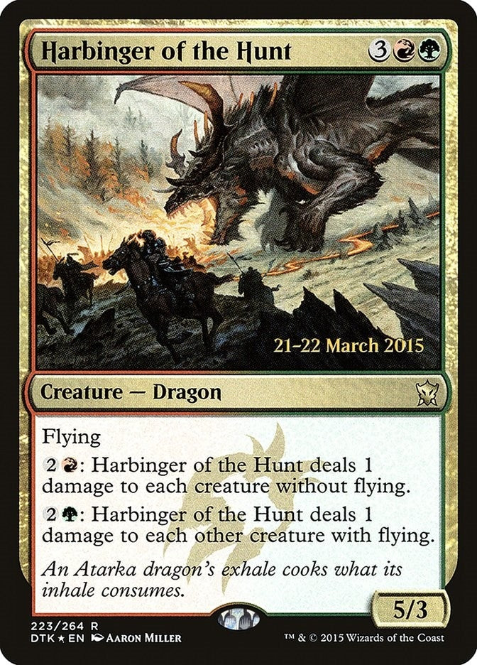 Harbinger of the Hunt (223) (Prerelease Cards)