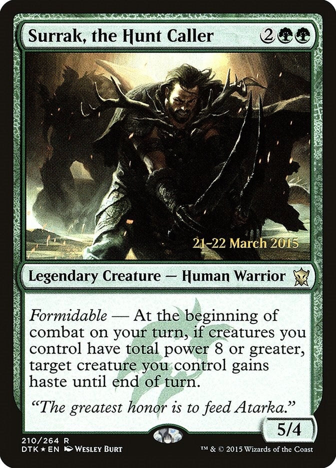 Surrak, the Hunt Caller (210) (Prerelease Cards)