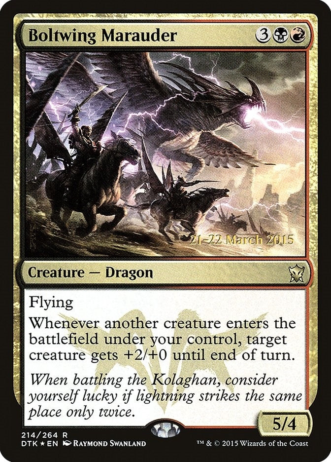 Boltwing Marauder (214) (Prerelease Cards)