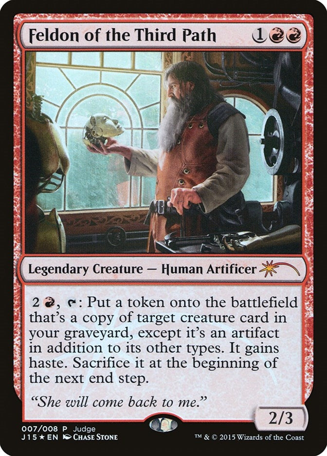 Feldon of the Third Path (7) (Judge Promos)