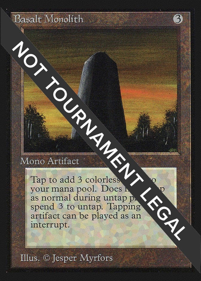 Basalt Monolith (IE) (International Edition)