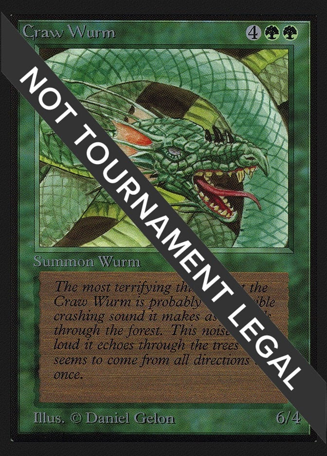 Craw Wurm (IE) (International Edition)