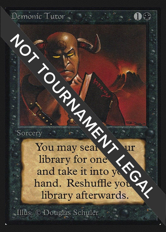 Demonic Tutor (IE) (International Edition)