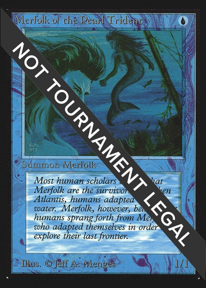 Merfolk of the Pearl Trident (IE) (International Edition)