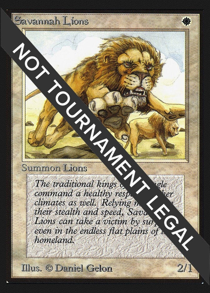 Savannah Lions (IE) (International Edition)