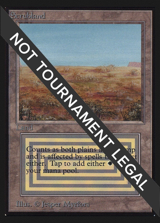 Scrubland (IE) (International Edition)