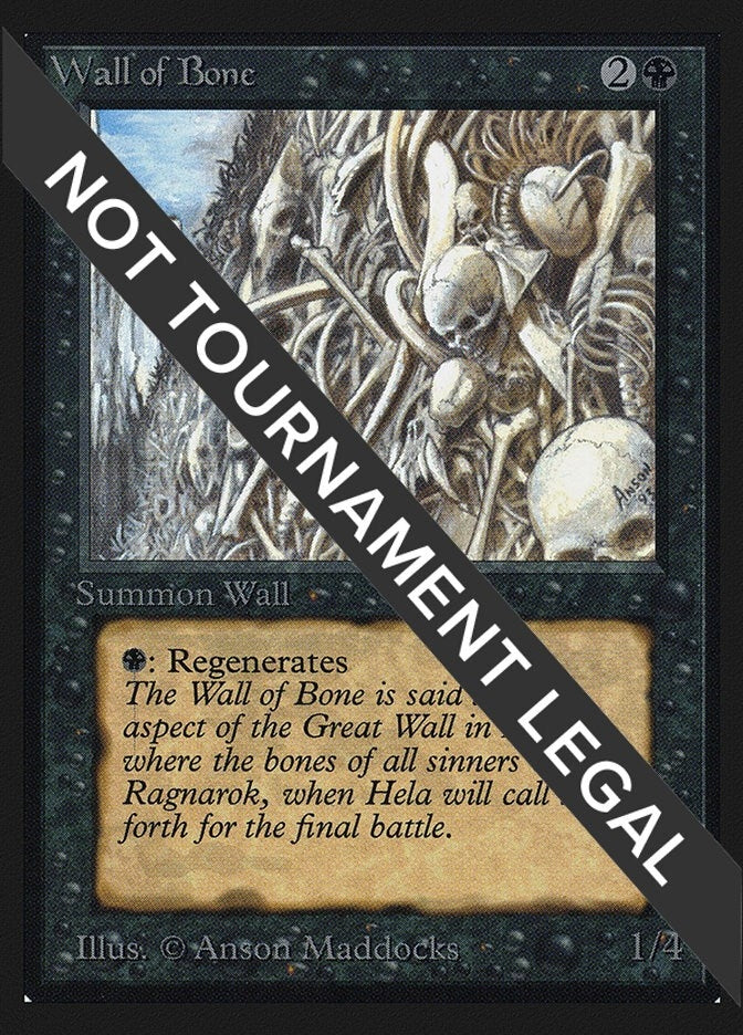 Wall of Bone (IE) (International Edition)