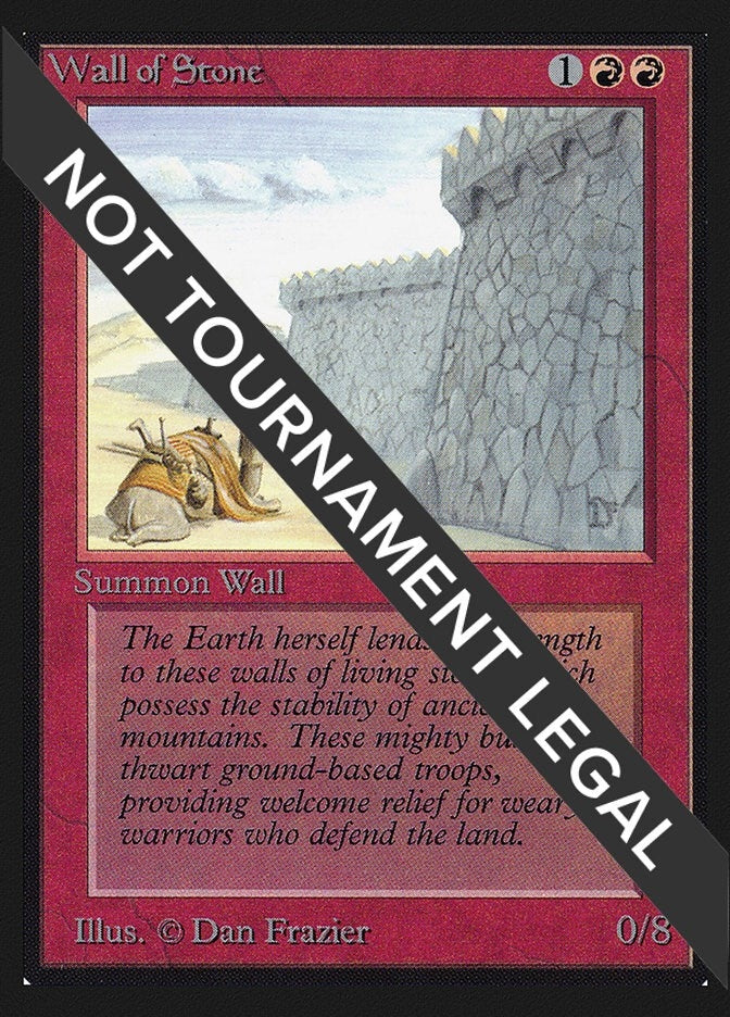 Wall of Stone (IE) (International Edition)