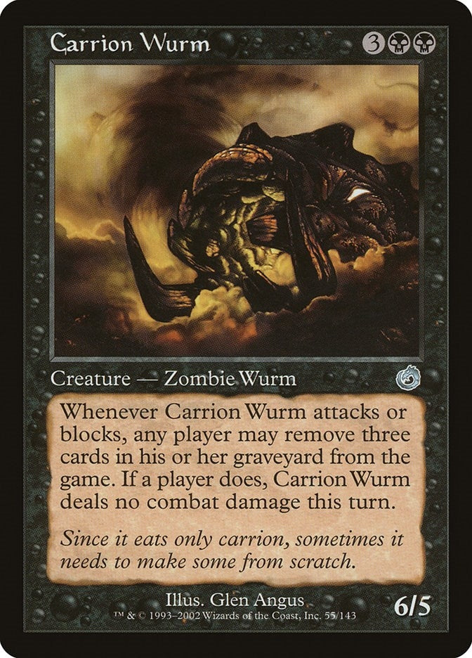 Carrion Wurm (55) (Torment)