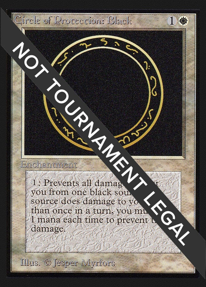 Circle of Protection: Black (CE) (Collector's Edition)