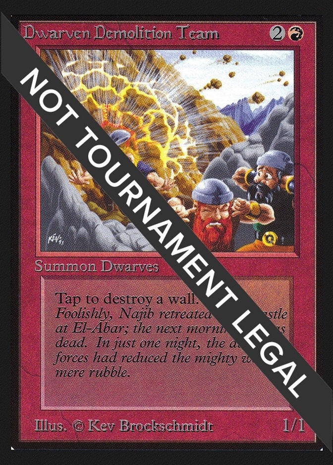 Dwarven Demolition Team (CE) (Collector's Edition)