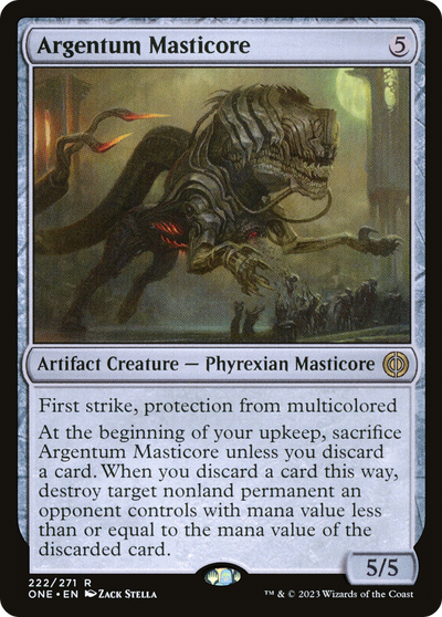 Argentum Masticore (222) (Phyrexia: All Will Be One)