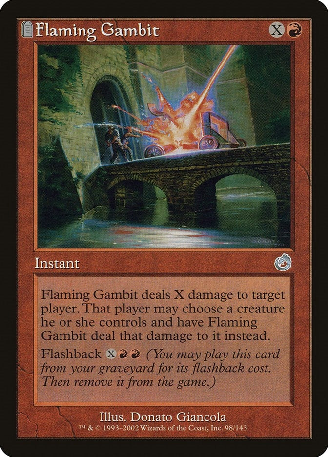Flaming Gambit (98) (Torment)