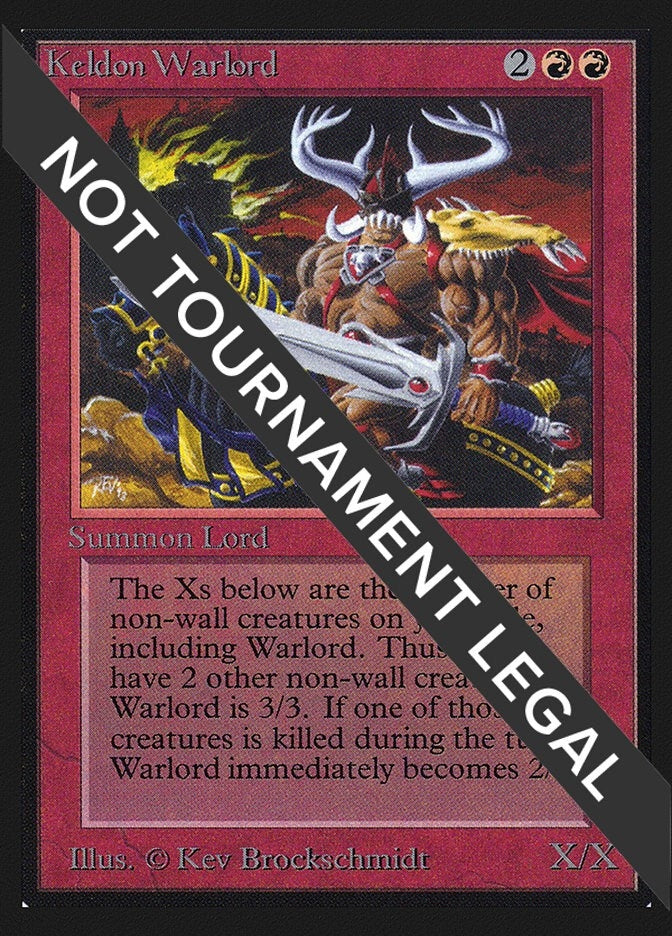 Keldon Warlord (CE) (Collector's Edition)