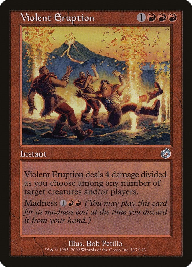 Image for Violent Eruption (117) - Magic: The Gathering