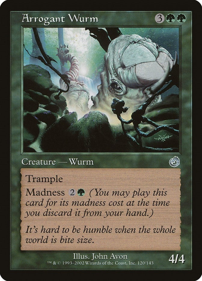 Arrogant Wurm (120) (Torment)